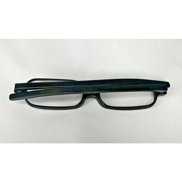 Moleskine Reading Glasses PD62 Black Diopter +1.00 Acetate Frame Spring Hinges - Picture 2 of 10